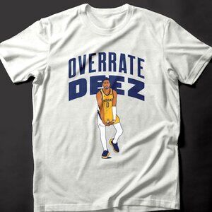 Overrate Deez Haliburton Tee shirt white